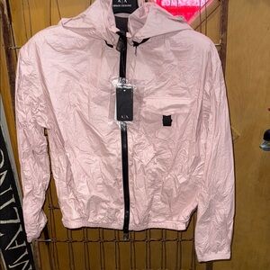 A/X Armani Exchange Light Pink Utility Jacket